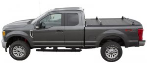 Toyota Tacoma Retractable Tonneau Cover - Pace Edwards - UltraGroove Metal - Matte Black - `16-`17