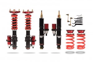 Ford Mustang Coilover Suspension Kit - Pedders - Extreme XA Coilover Kit with Remote Canister - `15-`19