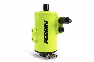 Subaru WRX Oil Separator - Perrin Performance - Neon Yellow - `02-`07