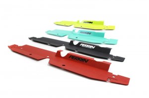 Subaru WRX Radiator Shroud - Perrin Performance - PA - Neon Yellow - `08-`14