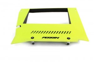 Subaru WRX Pulley Cover - Perrin Performance - Neon Yellow - `15-`21