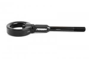 Subaru WRX Tow Hooks - Front - Perrin Performance - Flat Black - `02-`07