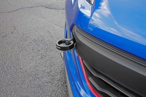 Subaru BRZ Tow Hook Kit - Front - Perrin Performance - Flat Black - `13-`25