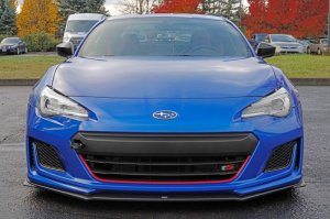 Subaru BRZ Tow Hook Kit - Front - Perrin Performance - Flat Black - `13-`25