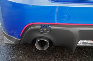 Subaru BRZ Tow Hook Kit - Rear - Perrin Performance - Black - `13-`25