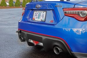 Subaru BRZ Tow Hook Kit - Rear - Perrin Performance - Black - `13-`25