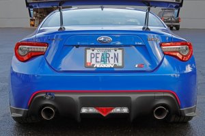 Subaru BRZ Tow Hook Kit - Rear - Perrin Performance - Black - `13-`25