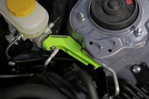 Subaru BRZ Master Cylinder Brace - Perrin Performance - Neon Yellow - `13-`25