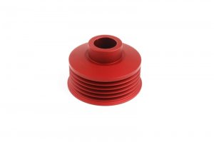 Subaru WRX Alternator Pulley - Perrin Performance - Lightweight - Red - `02-`05