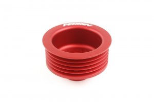 Subaru BRZ Alternator Pulley - Perrin Performance - Lightweight - Red - `22-`25