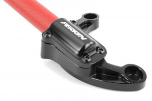 Subaru Forester Strut Brace - Front - Perrin Performance - Red - `04-`08