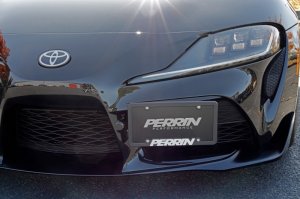 Toyota Supra License Plate Relocation Kit - Perrin Performance - `20-`25