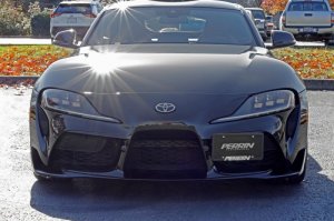 Toyota Supra License Plate Relocation Kit - Perrin Performance - `20-`25