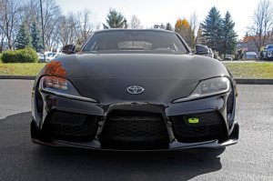 Toyota Supra Tow Hooks - Front - Perrin Performance - Neon Yellow - `20-`25