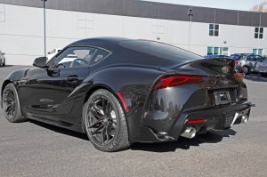 Toyota Supra Tow Hook Kit - Rear - Perrin Performance - Black - `20-`25