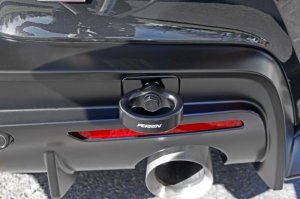 Toyota Supra Tow Hook Kit - Rear - Perrin Performance - Black - `20-`25