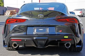 Toyota Supra Tow Hook Kit - Rear - Perrin Performance - Neon Yellow - `20-`25