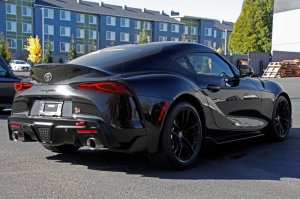 Toyota Supra Tow Hook Kit - Rear - Perrin Performance - Red - `20-`25