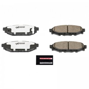 Subaru Impreza Brake Pads - Rear - PowerStop - Z26 Street Performance Carbon-Fiber Ceramic - `05-`19