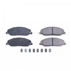 Ford Mustang Brake Pads - Front - PowerStop - Z17 Evolution Ceramic w/ Hardware - `05-`10