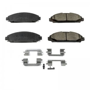Ford Mustang Brake Pads - Front - PowerStop - Z17 Evolution Ceramic - `15-`19