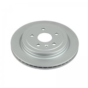 Chevrolet Camaro Brake Rotor (1) - Rear - PowerStop - Evolution Geomet Coated - Silver - `10-`15