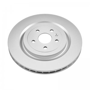 Chevrolet Camaro Brake Rotors (1) - Rear - PowerStop - Evolution Geomet Coated - Silver - `10-`15