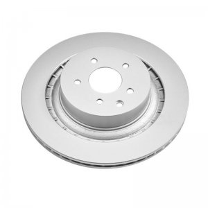 Nissan 350Z Brake Rotor (1) - Rear - PowerStop - Evolution Geomet Coated - 2009