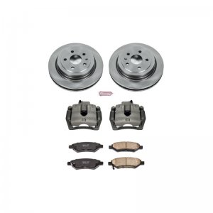 Chevrolet Camaro Brake Kit - Rear - PowerStop - Autospecialty Rotors + Evolution Ceramic Pads + Replacement Calipers - `10-`15