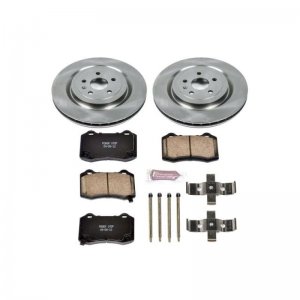 Chevrolet Camaro Brake Kit - Rear - PowerStop - Autospecialty Rotors + Z17 Evolution Plus Ceramic Pads - `10-`15