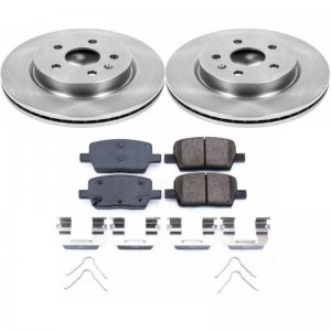 Chevrolet Camaro Brake Kit - Rear - PowerStop - Autospecialty Rotors + Z17 Evolution Plus Ceramic Pads - `16-`21