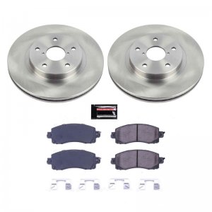 Subaru Forester Brake Kit - Front - PowerStop - Autospecialty Rotors + Z17 Evolution Plus Ceramic Pads - `19-`21