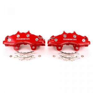 Chevrolet Corvette Brake Calipers (2) - Front - PowerStop - Performance Red Powder Coated - Red - `06-`13