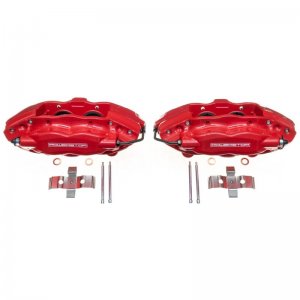 Chrysler 300 Performance Brake Calipers - Rear - PowerStop - Red - `05-`10