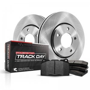 Chevrolet Camaro Brake Kit - Front - PowerStop - Autospecialty Rotors + Track Day Pads - 2021