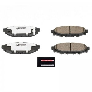 Subaru Forester Brake Pads - Rear - PowerStop - Z26 Street Performance Carbon-Fiber Ceramic - `05-`19