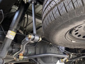 Toyota Tacoma Sway Bar Endlinks - Progress LT - LT 12in C-C - 2in Lift - Metallic Gray - `16-`21