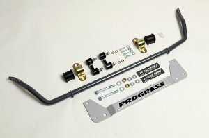 Acura RSX Rear Sway Bar - Progress Technology - 24mm - Adjustable w/ End Links and Bar Brace - `02-`06