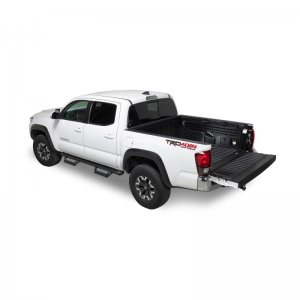 Toyota Tacoma Molle Panel - Driver Side - Putco - Truck Bed Storage Organizing System - Mini-textured Black - `19-`21