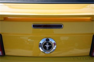 Ford Mustang Third Brake Light Cover - Putco - Automotive Grade ABS Chrome - Chrome - `05-`09