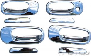 Dodge Charger Door Handle Covers - Putco - 4 pc. - Chrome - `05-`07