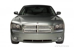 Dodge Charger Grille - Main - Putco - Punch Stainless Steel Grilles - `06-`10