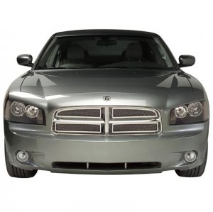Dodge Charger Grilles - Putco - Liquid Mesh - Chrome - `05-`09
