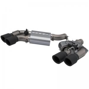 Chevrolet Camaro SS Performance Exhaust - Rear - QTP - Screamer Axle Back Quad Tip - Black - `16-`24