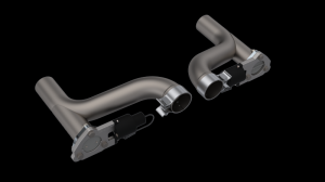 Chevrolet Camaro SS Performance Exhaust - QTP - Aggressor Cutout Pipes - `10-`15