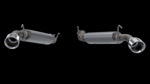 Chevrolet Camaro SS Performance Exhaust - Rear - QTP - Axle Back, AR3, 304SS w/4.5in Tips - `14-`15