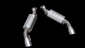 Chevrolet Camaro SS Performance Exhaust - Rear - QTP - AR3 Axle Back with 4.5in Dual Tips - `16-`24