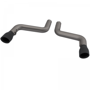 Chevrolet Camaro SS Performance Exhaust - Rear - QTP - Eliminator Axle Back - Black - `16-`24
