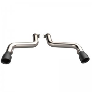 Chevrolet Camaro SS Performance Exhaust - Rear - QTP - Eliminator Axle Back - Black - `16-`24