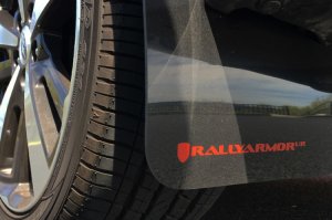 Subaru Impreza Mud Flaps - Rally Armor - UR Red Flap/White Logo - Red - `17-`23